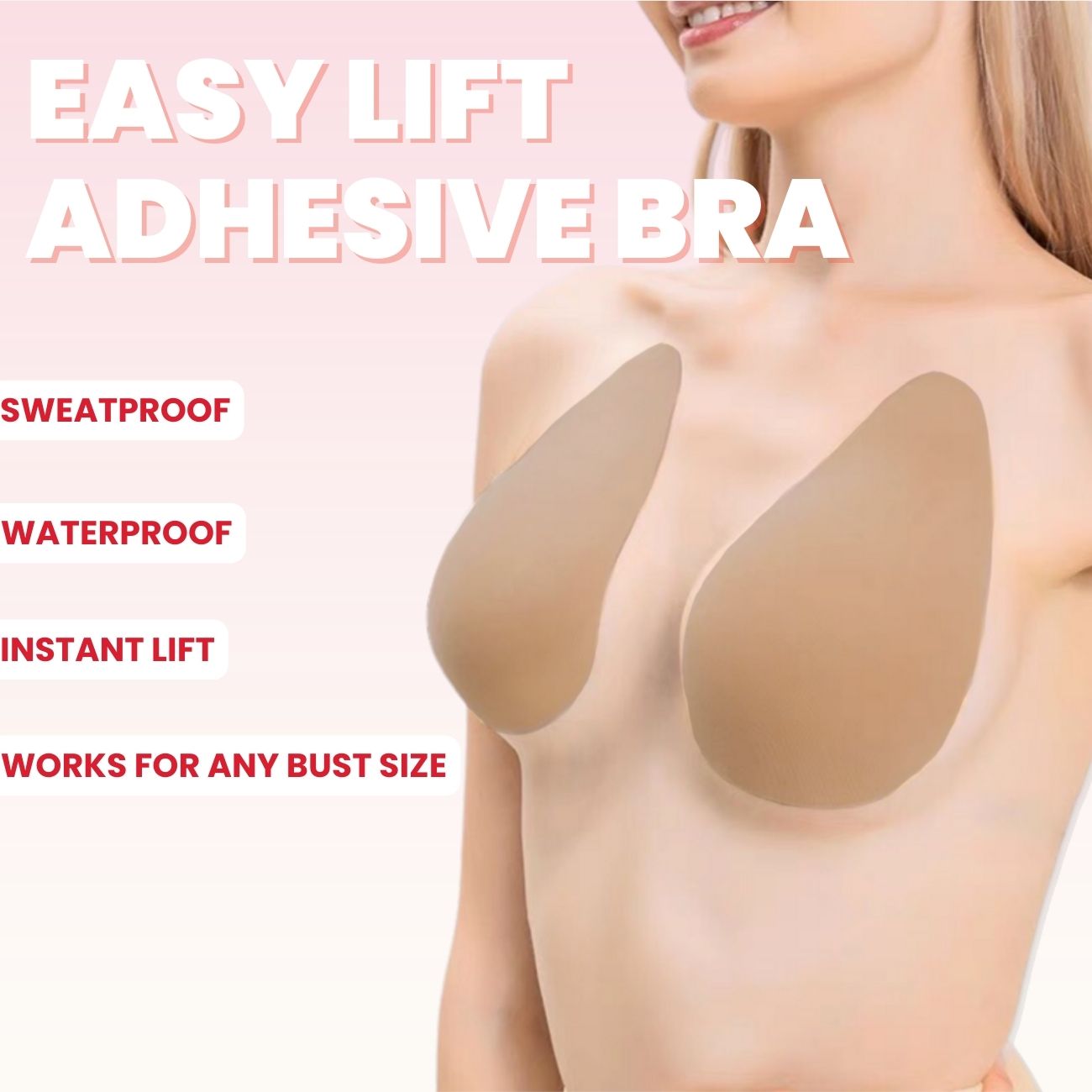 Easy Lift Adhesive Bra (3 Pairs)